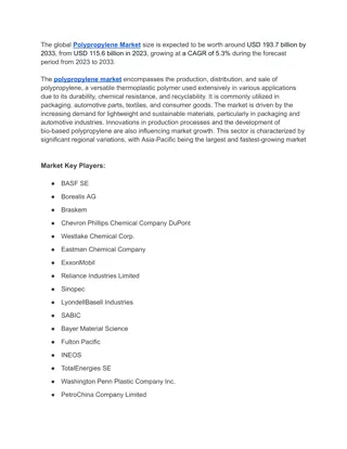 Polypropylene Market