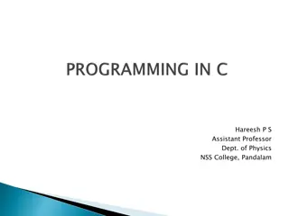 Programming Languages: Levels and Basics