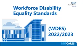 Workforce Disability Equality Standards (WDES) 2022/2023 Update