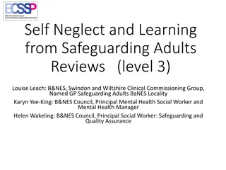 Understanding Self-Neglect and Safeguarding in Adults