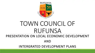 Enhancing Local Economic Development in Rufunsa Town through Integrated Plans