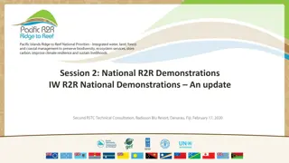 Update on R2R Demonstrations and Catchment Protection Measures in Pacific Island Nations