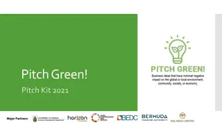 Pitch.Green! Rocket Presentation for Green Business Idea