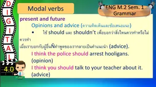 Modal Verbs in English Grammar