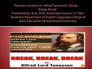 Analysis of Tennyson's Poem 