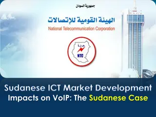 Overview of ICT Development and Telecom Sector in Sudan