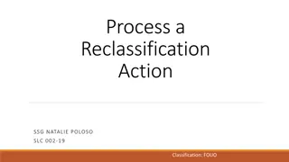 Effective Reclassification Procedures for Soldiers