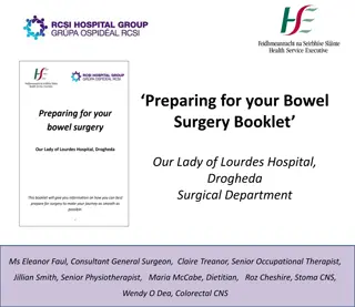 Enhanced Recovery After Bowel Surgery: Implementing Pre-operative Counseling Booklet at Our Lady of Lourdes Hospital