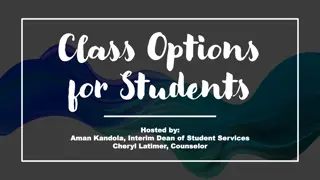 Options for Students During Challenging Times