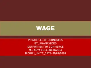 Understanding Wage Principles in Economics