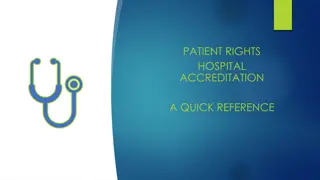 Patient Rights and Hospital Accreditation: Quick Reference for Patients and Families