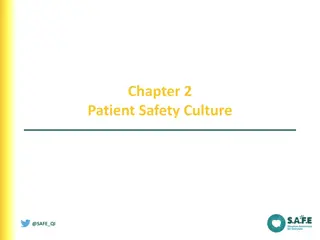 Understanding Patient Safety Culture and Its Key Characteristics