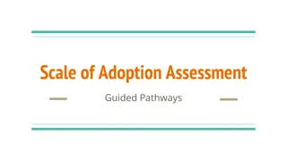 Guided Pathways Adoption Assessment Overview