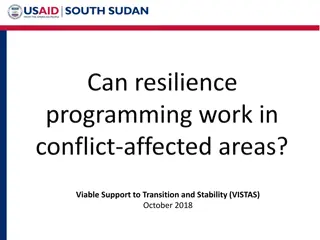 Enhancing Inter-Communal Resilience Through VISTAS Program