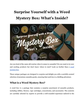 Surprise Yourself with a Weed Mystery Box_ What’s Inside