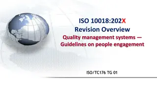 ISO 10018:202X Revision Overview