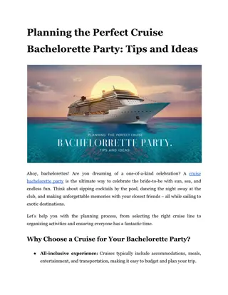 Planning the Perfect Cruise Bachelorette Party_ Tips and Ideas