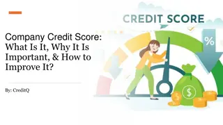 Company Credit Score: What Is It, Why It Is Important, & How to Improve It?