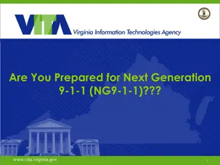 Evolution to Next Generation 9-1-1 (NG9-1-1) in Virginia