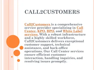 CALL2CUSTOMERS SERVICES