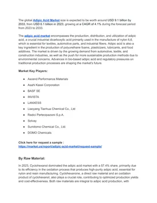 Adipic Acid Market