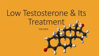 Low Testosterone Levels and Treatment Options for Men