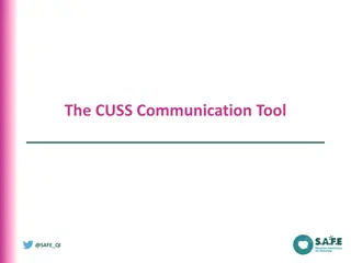 Effective Communication Tool for Addressing Concerns: The CUSS Technique