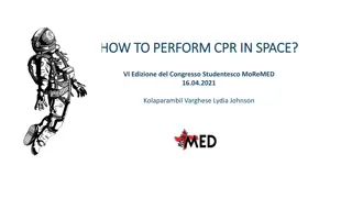 Guidelines for Performing CPR in Space Missions