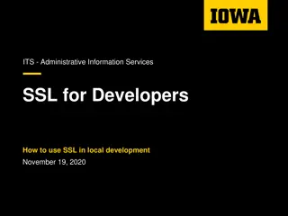 SSL for Local Development: Tools and Techniques