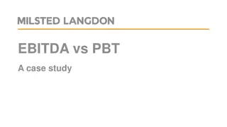 EBITDA vs PBT Case Study Analysis