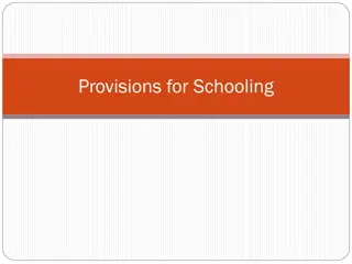 Schooling Provisions and Curriculum Choices for ASD Students