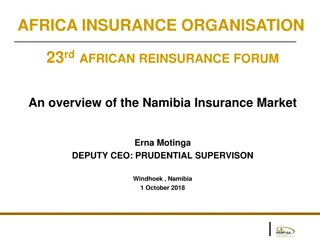 Overview of Namibia Insurance Market: Insights and Trends