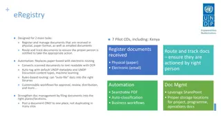 Streamlining UNDP Document Management with eRegistry Automation