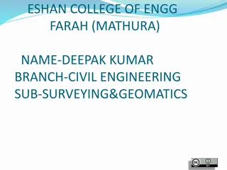 Study Guide for Surveying and Leveling Course