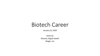 Insights into the Biotech Industry: Companies, Key Players, and Career Pathways