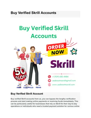 Buy Verified Skrill Accounts