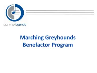 Support the Marching Greyhounds Benefactor Program