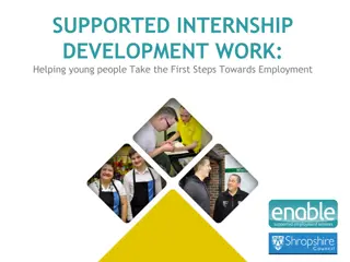 Supporting Young People with Disabilities in Employment Through Internships