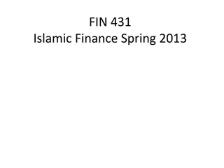 Islamic Finance: An Overview of FIN 431 Course Content