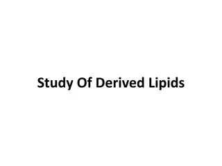 Fatty Acids and Derived Lipids