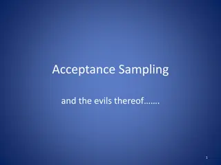 Acceptance Sampling