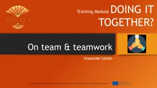 Teamwork Theory: Tuckman's Stages and Beyond