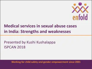 Overview of Medical Services in Sexual Abuse Cases in India