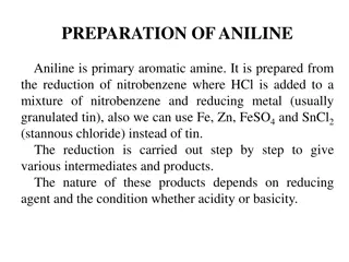 Preparation of Aniline: Aromatic Amine Synthesis from Nitrobenzene