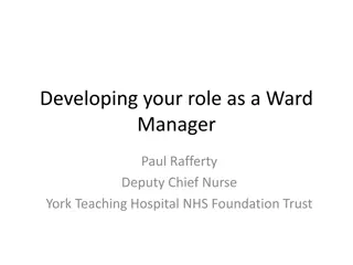 The Role of a Ward Manager: Insights from Paul Rafferty, Deputy Chief Nurse