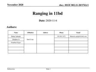 IEEE 802.11-20/1761r1 Ranging Protocol for 11bd