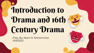 Understanding Drama: Elements, Types, and Examples