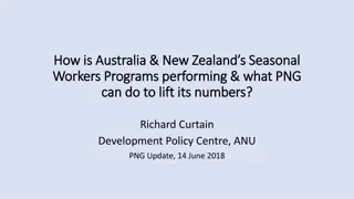 Seasonal Worker Programs in Australia and New Zealand: Challenges and Opportunities