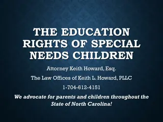 Special Education Rights for Children with Disabilities