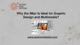 Why the iMac Is Ideal for Graphic Design and Multimedia?